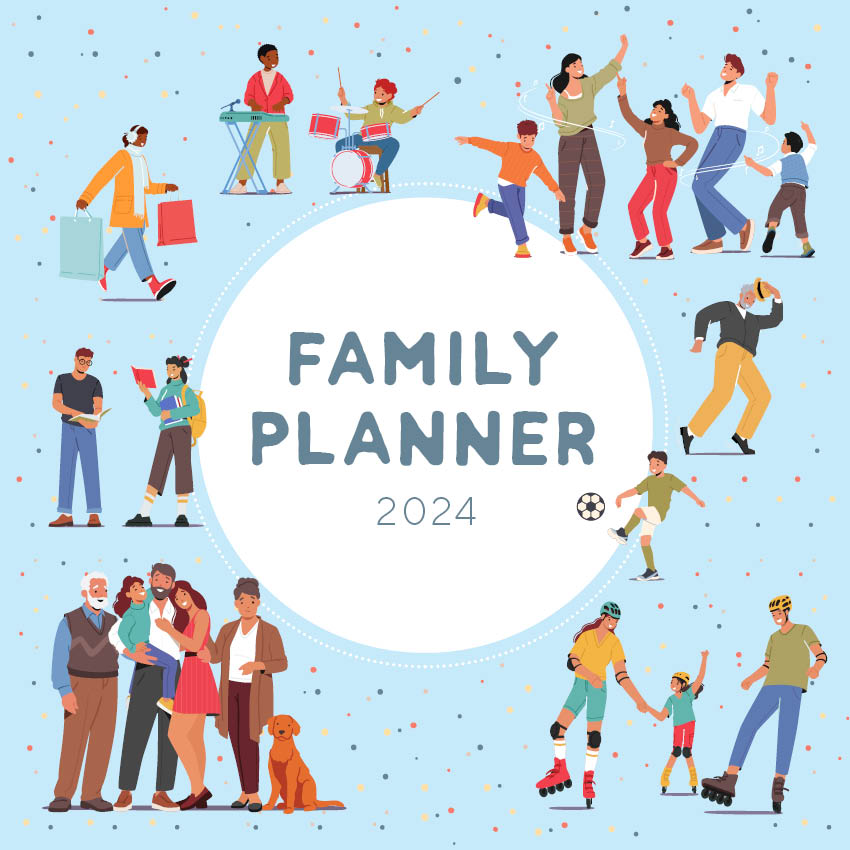 Family Planners 2024 - Keep Your Family Organised at JC