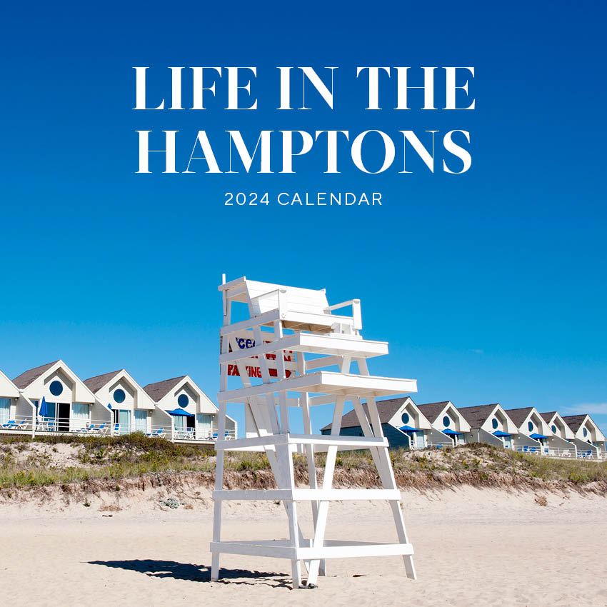 2024 Life in the Hamptons Calendar Paper Pocket