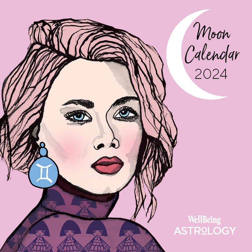 2024 Wellbeing Astrology Calendar Paper Pocket