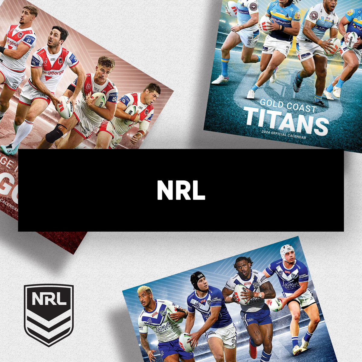 NRL Calendars 2025 Out Now Paper Pocket