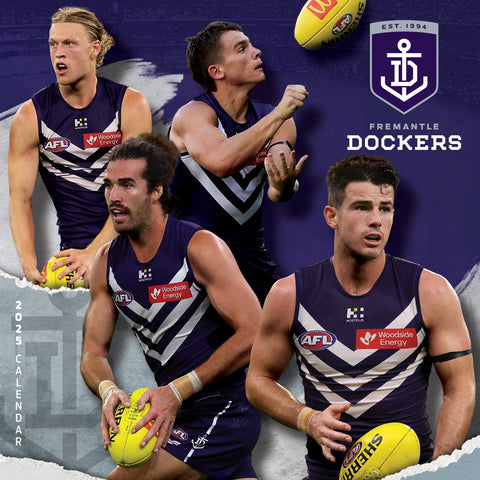 AFL Fremantle Dockers Calendar 2025 Cover