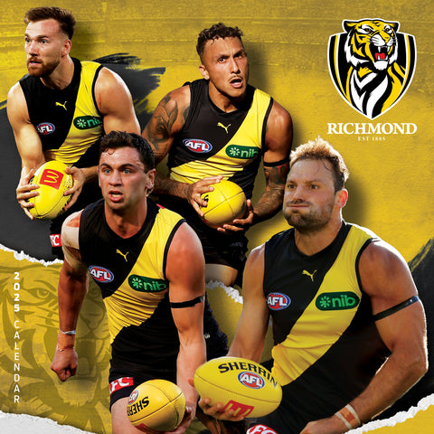 AFL Richmond Tigers Calendar 2025 Cover