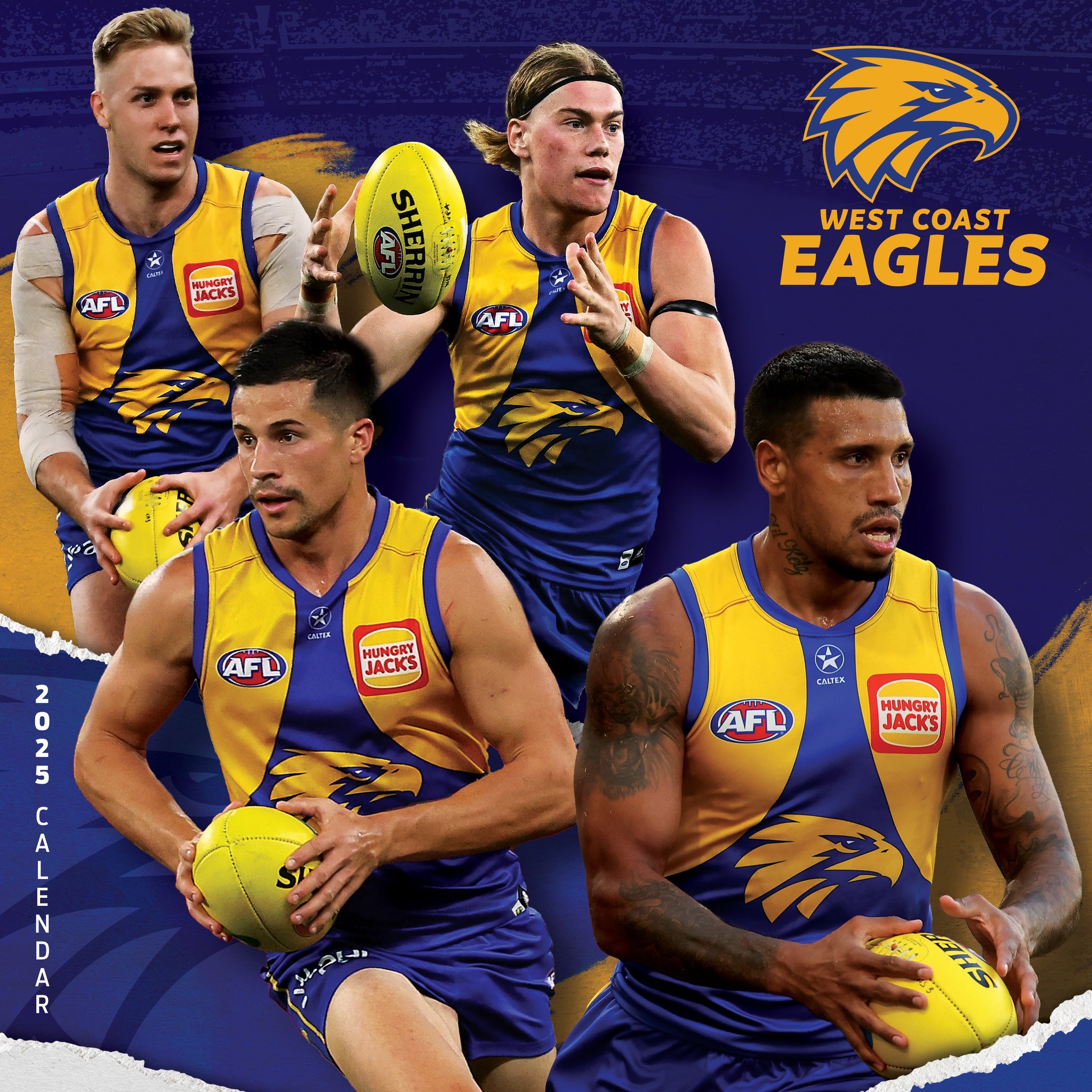 AFL West Coast Eagles Calendar 2025 Cover