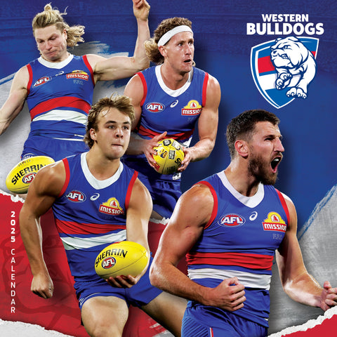 AFL Western Bulldogs Calendar 2025 Cover