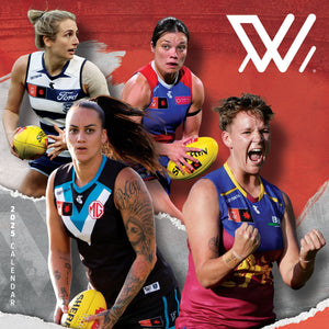 AFL Womens Calendar 2025 Cover