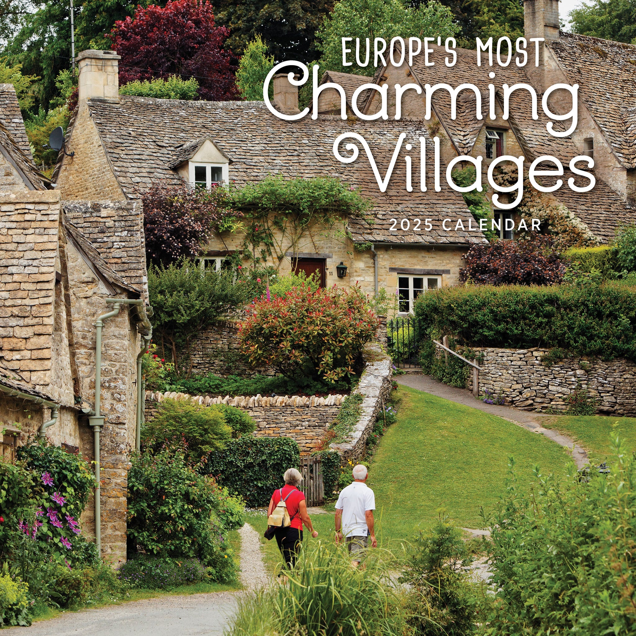 Europe's Most Charming Villages Calendar 2025 Cover