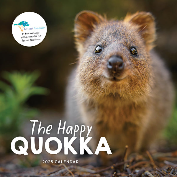 Happy Quokka Calendar 2025 Cover