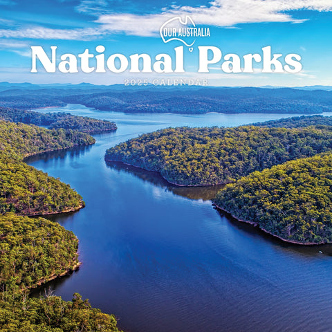 Our Aust. National Parks Calendar 2025 Cover